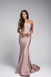 Off the Shoulder Formal Gown