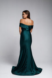 Off the Shoulder Formal Gown