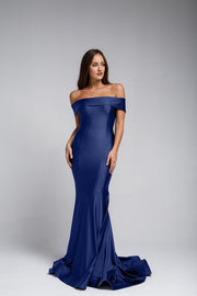 Off the Shoulder Formal Gown